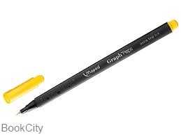 روان‌نویس نوک نمدی زرد Maped 749115 0.4mm