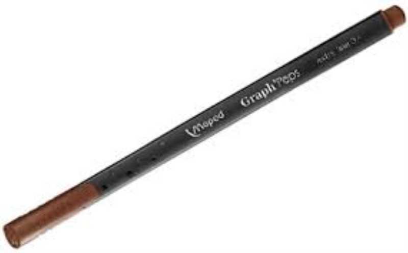 روان‌نویس نوک نمدی قهوه‌ای Maped 749112 0.4mm