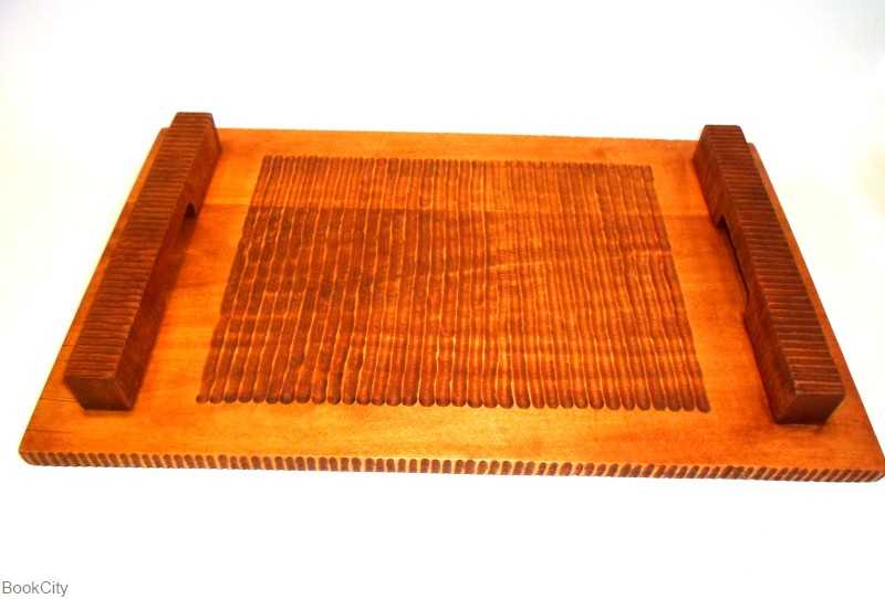 سینی بزرگ دسته چوبی تاتا نارون