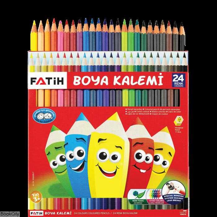 مداد‌رنگی 24 رنگ FATIH 33225 Boya Kalemi