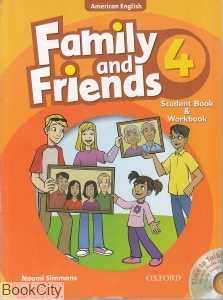 Family and Friends 4 SB WB CD (تک جلدی)