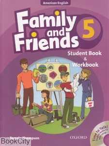 Family and friends 5 SB WB CD (تک جلدی)