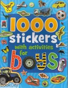 Stickers With Activities For Boys 1000