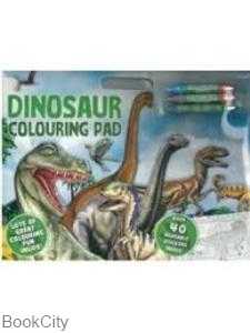 Dinosaur colouring pad