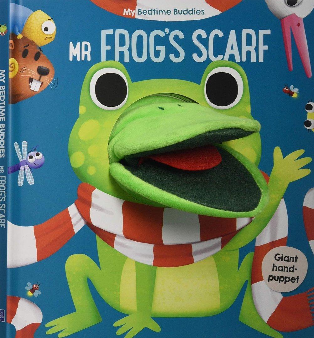 My Bedtime Buddies Mr Frogs Scarf