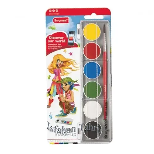 ست گریم 6 رنگ Bruynzeel 9514B07B - 0