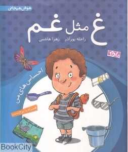 غ مثل غم (احساس‌های من) (تصویرگر وانا نبی‌پور) (با برچسب)