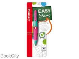 اتود 1.4mm راست دست بدنه سرخابی STABILO 46899 Easystart