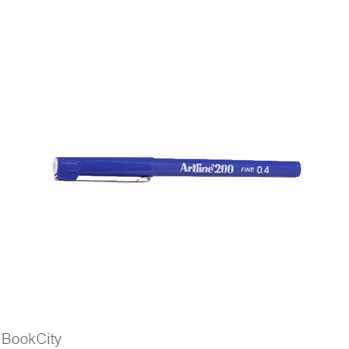 روان‌نویس نوک نمدی آبی Artline EK-200 0.4mm