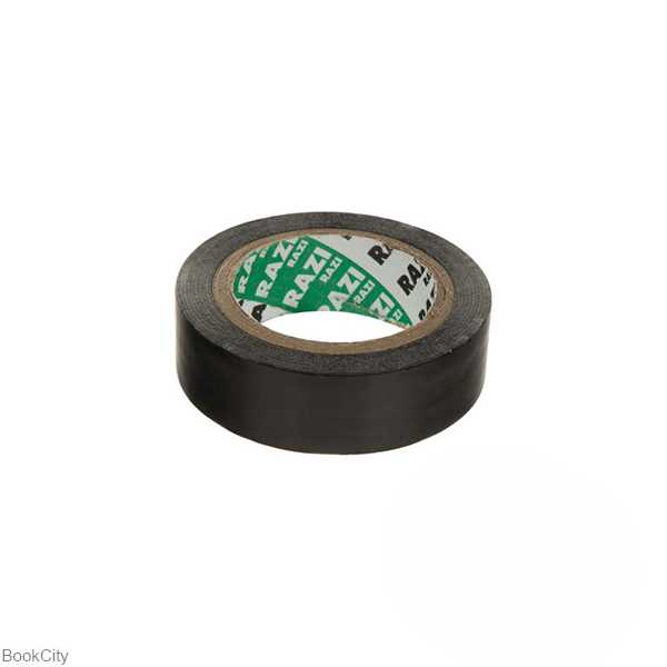 چسب برق مشکی RAZI 17mm
