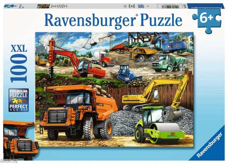 پازل Construction Vehicles 100pcs 12973