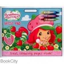 Strawberry Shortcake Artist Pad