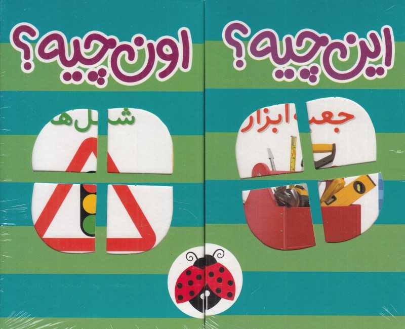فرهنگ تصویری این چیه اون چیه سبز (6 جلدی با کیف)