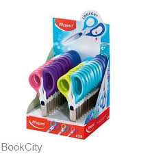 قیچی 13cm رنگی Maped 484412 Sensoft