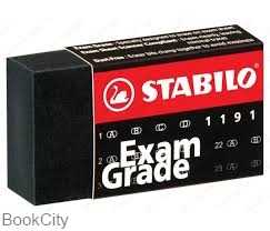 پاک‌کن مشکی STABILO 1191N Exam Grade