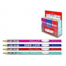 مداد مشکی بدنه طرح‌دار رنگی FABER CASTELL 119090