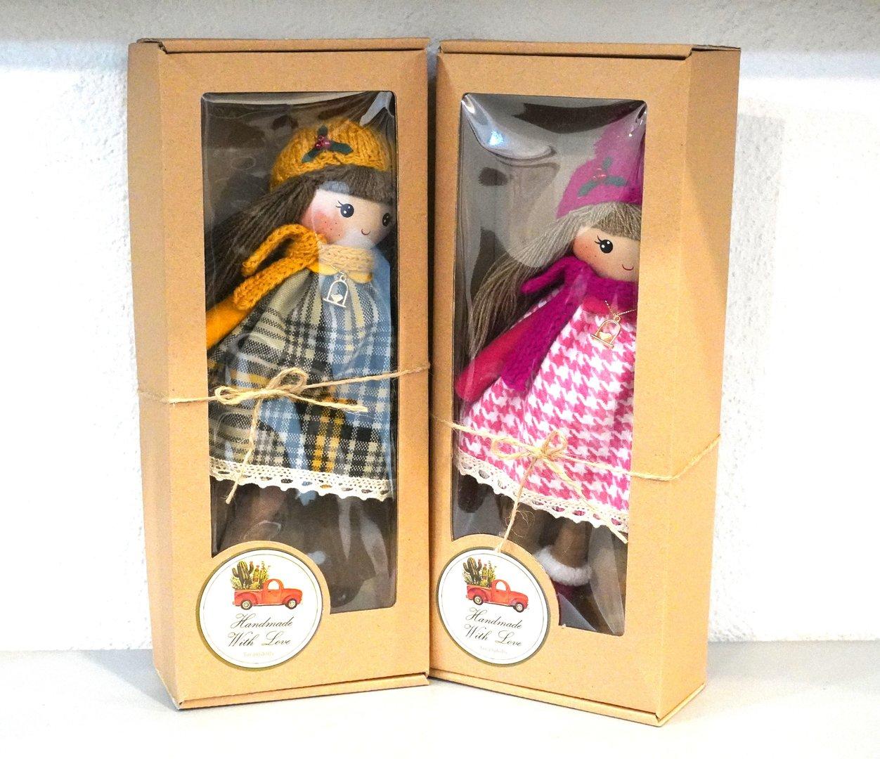 عروسک 32 سانتی برفی با جعبه ترنج - 0