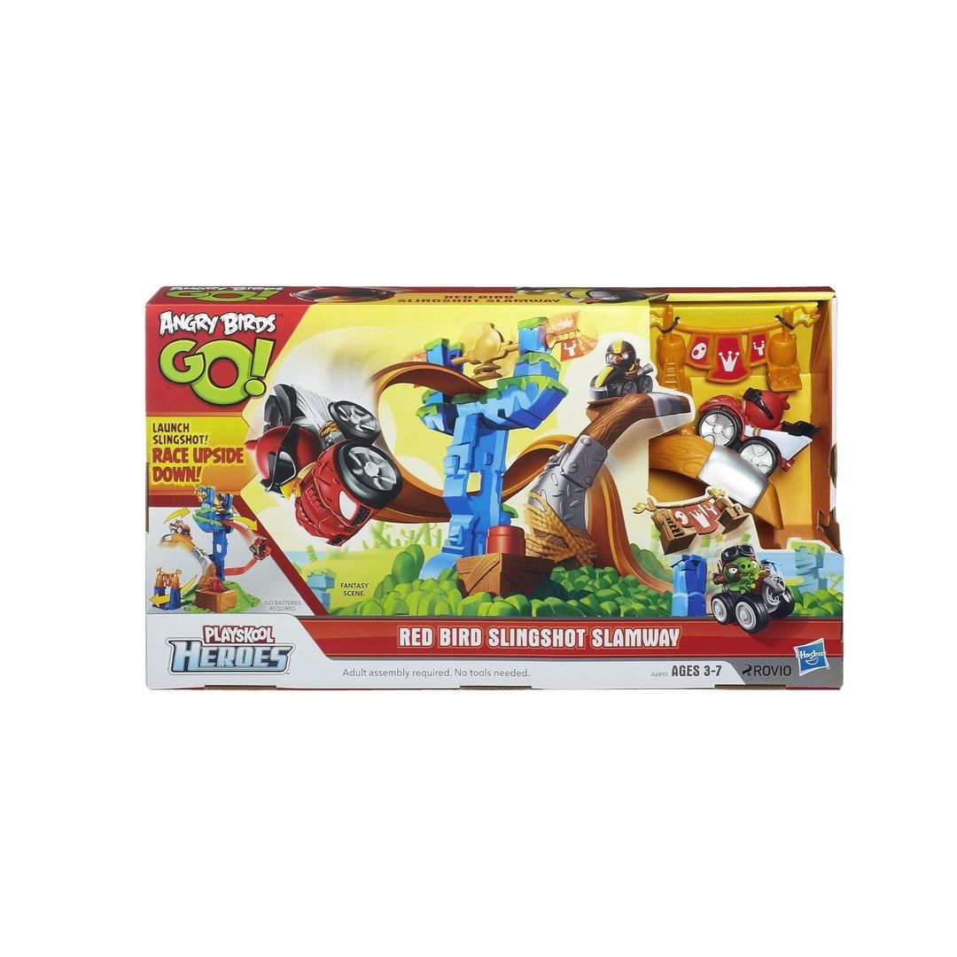تیرکمان پرندگان خشمگین Hasbro Red Bird Slingshot Slamway 6895