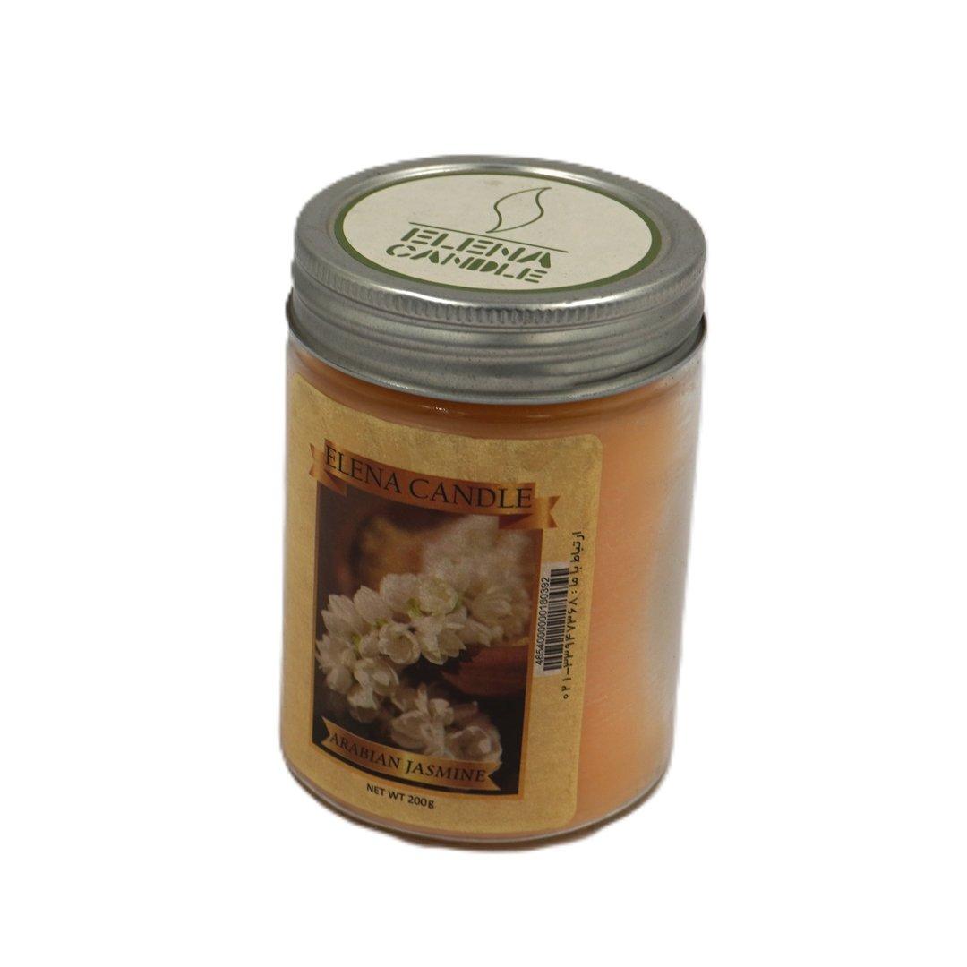 شمع شیشه‌ای 200gr رایحه یاس Arabianjasmine - 0