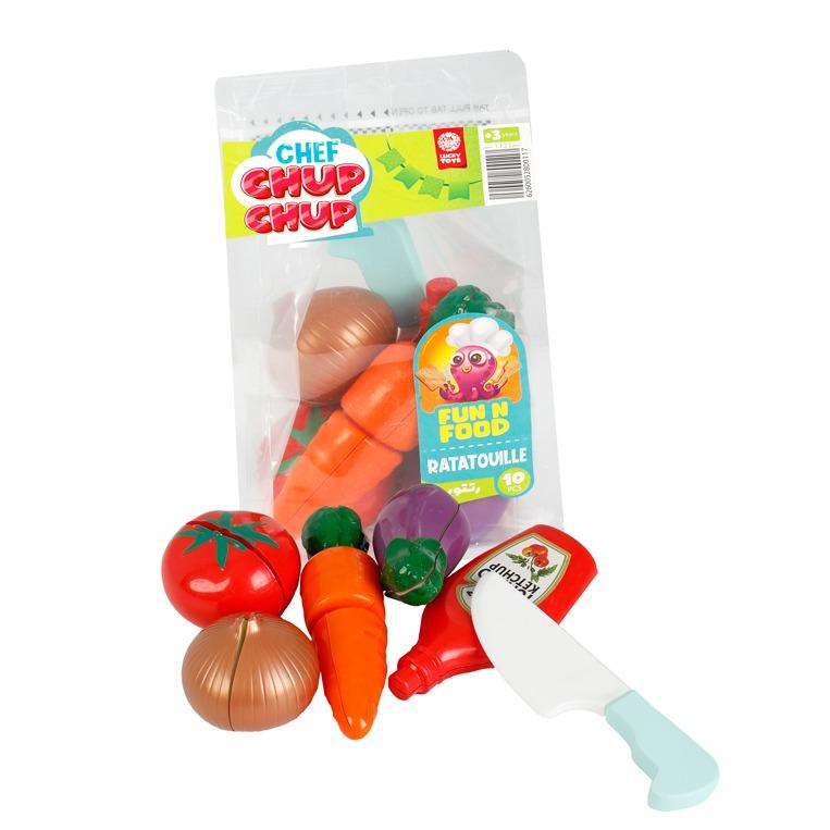 ست کوچک سالاد رتتویی Chef Chup Chup