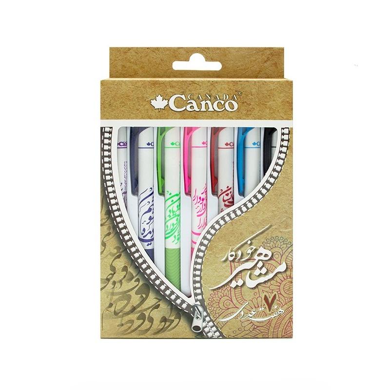 ست خودکار 7 عددی مشاهیر با یادداشت Canco 7007D Mashahir