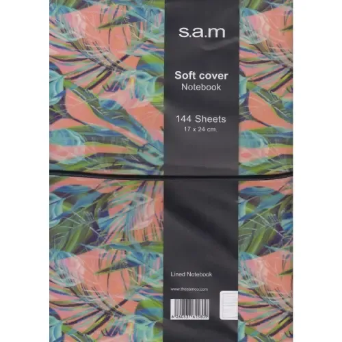 دفتر 144 برگ طرح 9 وزیری sam Denzo
