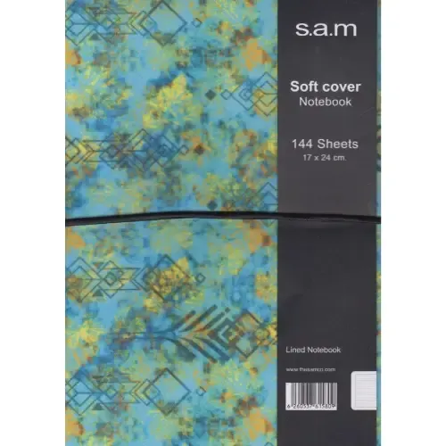 دفتر 144 برگ طرح 17 وزیری sam Denzo