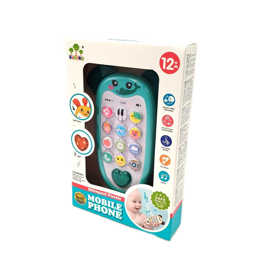 موبایل کودک Bilingual Puzzle Mobile phone SL83021 - 83024 - 0