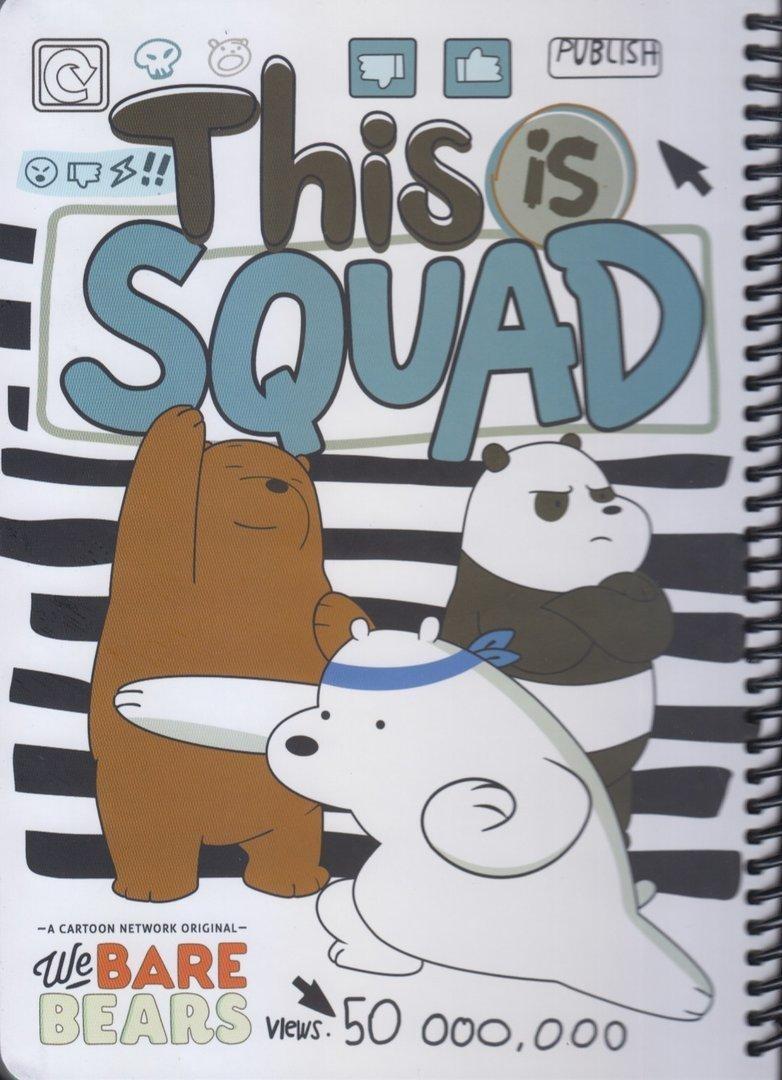 دفتر 100 برگ سیمی وزیری گالینگور Lango 790 Webarebears
