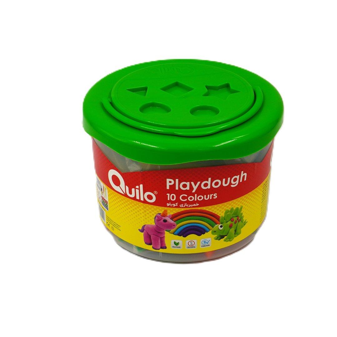 خمیر 10 رنگ سطلی 621512 Quilo