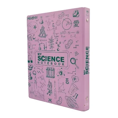 کلاسور 26 حلقه 100 برگ صورتی dotnote My Science