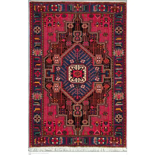 قالیچه 6297 جوزان همدان 58×90 سراپی - 0