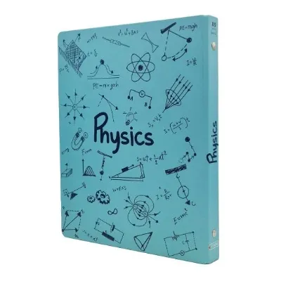 کلاسور 26 حلقه 100 برگ فیروزه‌ای dotnote physics