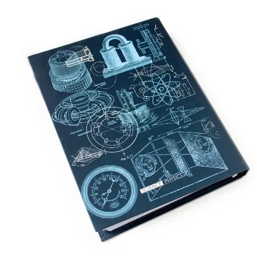 کلاسور 26 حلقه 100 برگ dotnote Science Physics