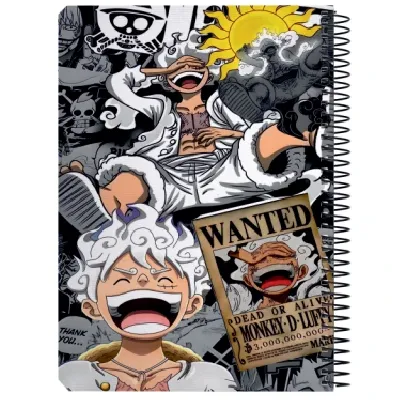 دفتر 60 برگ طرح 3 سیمی وزیری انیمه DAT - 0