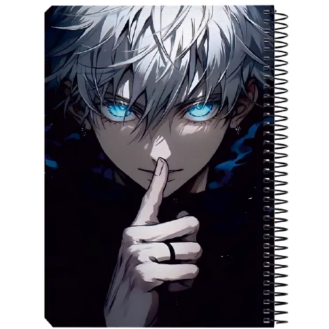 دفتر 100 برگ طرح 4 سیمی وزیری انیمه DAT - 0