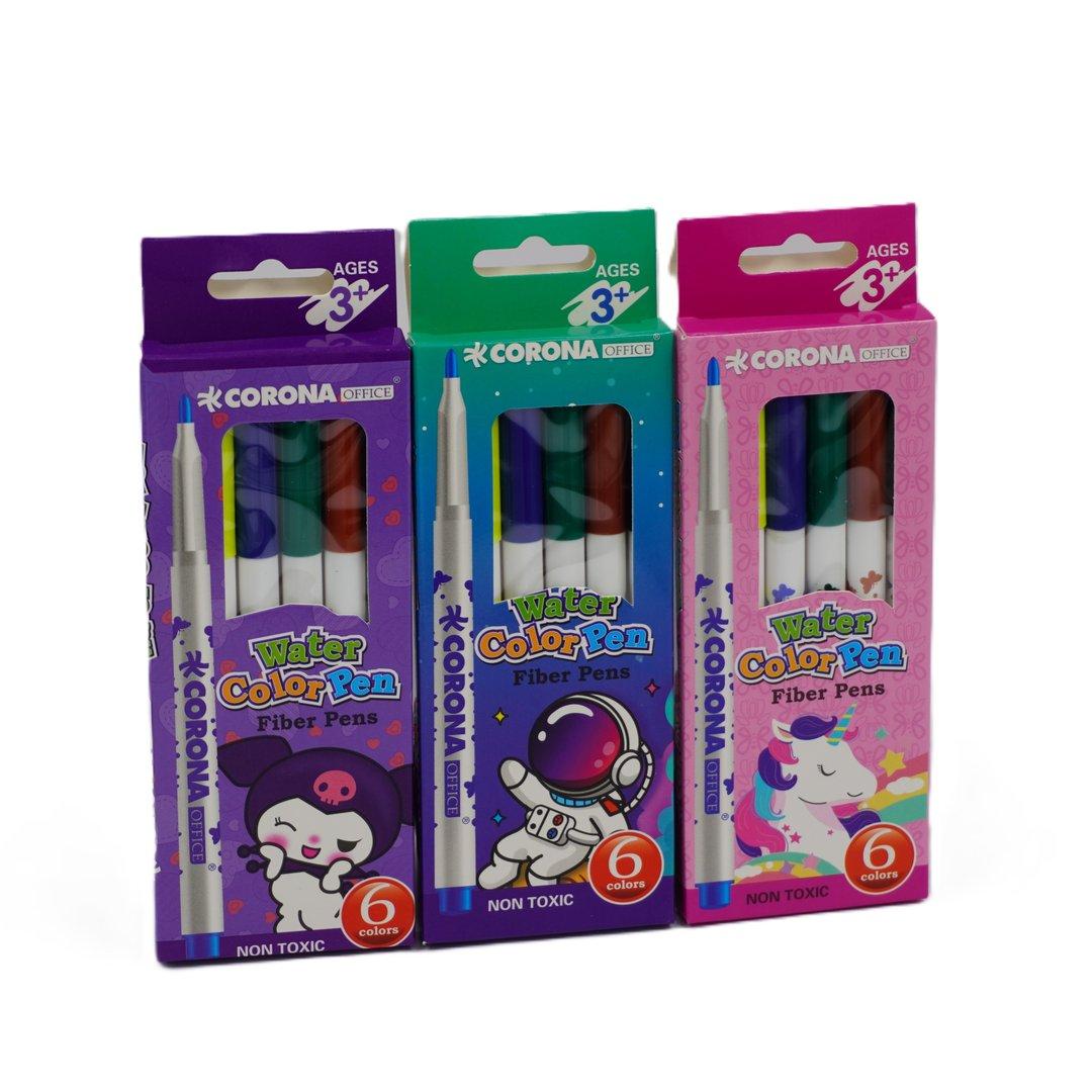 ماژیک نقاشی 6 رنگ CORONA WH6996-6 - 0