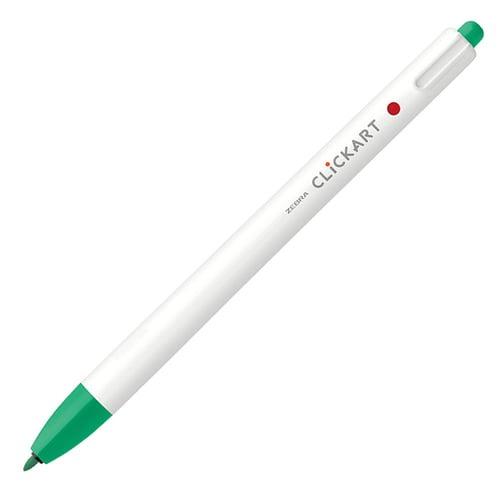 ماژیک فشاری ZEBRA CLICKART 4 Green