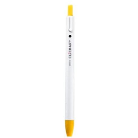ماژیک فشاری ZEBRA CLICKART 5 Yellow