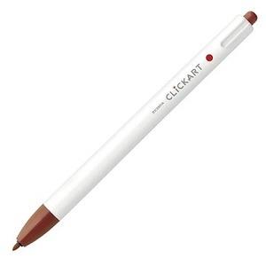 ماژیک فشاری ZEBRA CLICKART 6 Brown