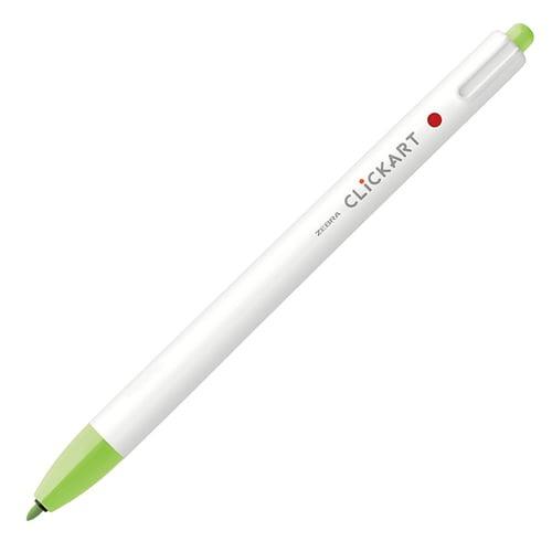 ماژیک فشاری ZEBRA CLICKART 12 LightGreen