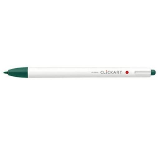 ماژیک فشاری ZEBRA CLICKART 28 DarkGreen