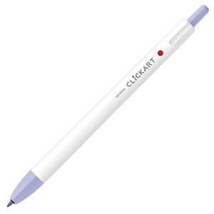 ماژیک فشاری ZEBRA CLICKART 50 BlueBerry - 0