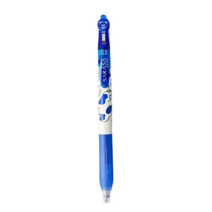 روان‌نویس فشاری آبی ZEBRA Sarasa SingleBear 0.5mm