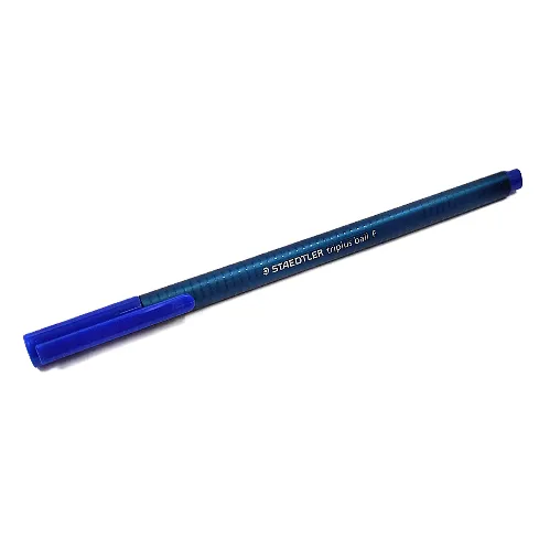 خودکار 3 گوش آبی STAEDTLER 437 F-3 triplus ball F