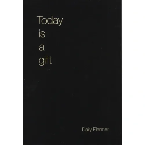 پلنر روزانه و دفتر نقطه‌ای مشکی شومیز CREND - 0