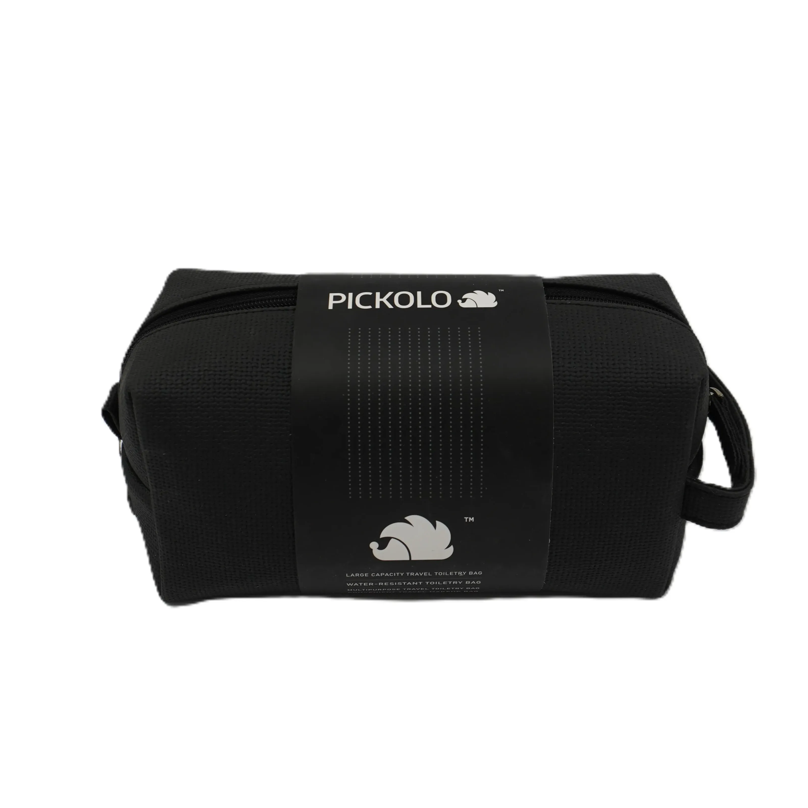 کیف ابزار هنری تک زیپ مشکی حصیری PICKOLO 2161 PH08