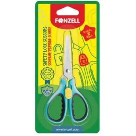 قیچی قفل‌دار FONZELL 463010 Safety Lock Scissors 13cm - 0