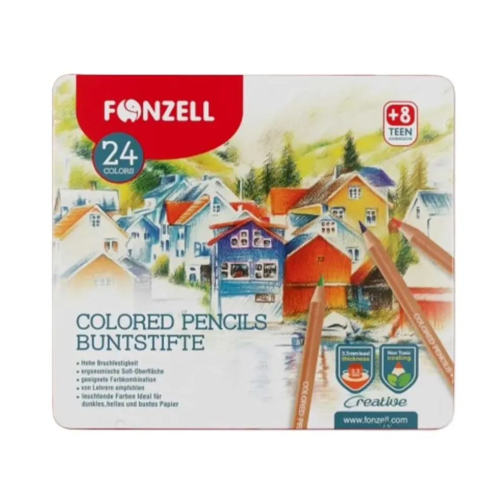 مدادرنگی 24 رنگ فلزی FONZELL 685055