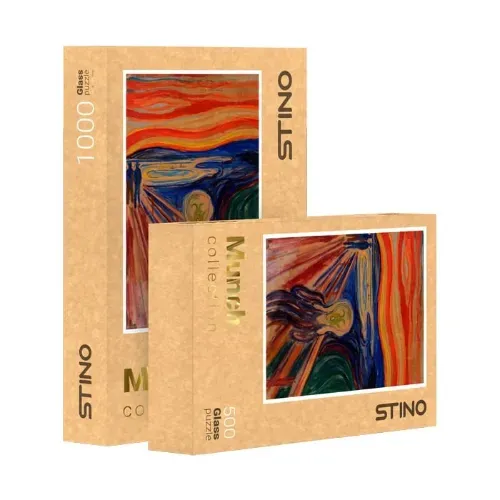 پازل شیشه‌ای مونک STINO 260pcs 14103
